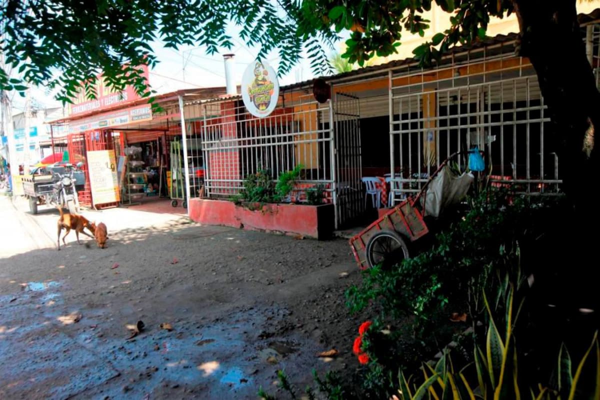 En este restaurante, en Villa Estrella, ocurrió el feminicidio de Daniela Mendivil.