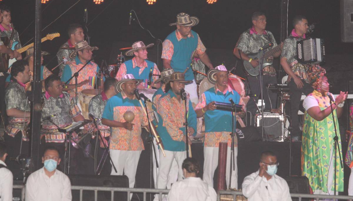 En “Colombia, el País de las Aguas”, participaron 45 músicos.// Manuel Santiago Pérez Ortiz.