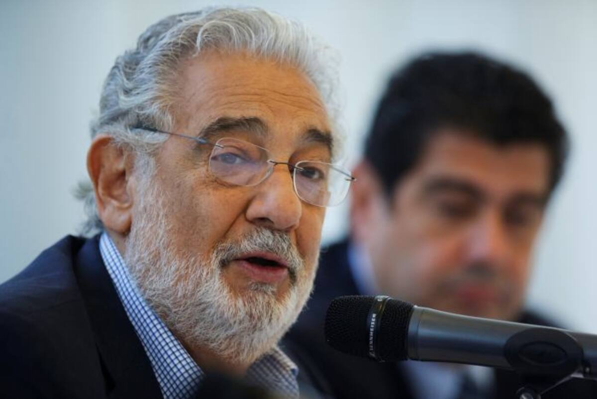 Plácido Domingo. AP Damian Dovarganes