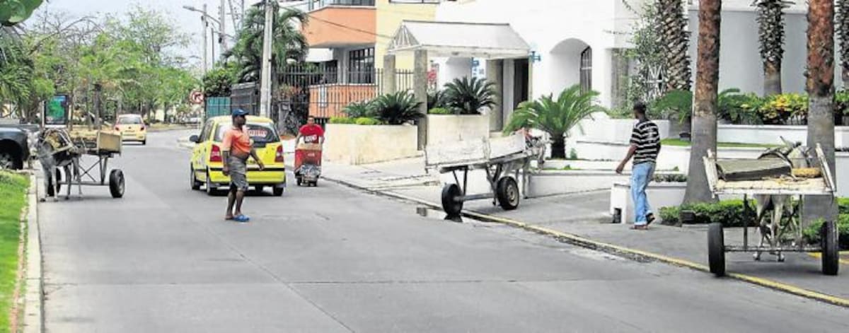 En plena Avenida Miramar. PEDRO TORRES-EL UNIVERSAL
