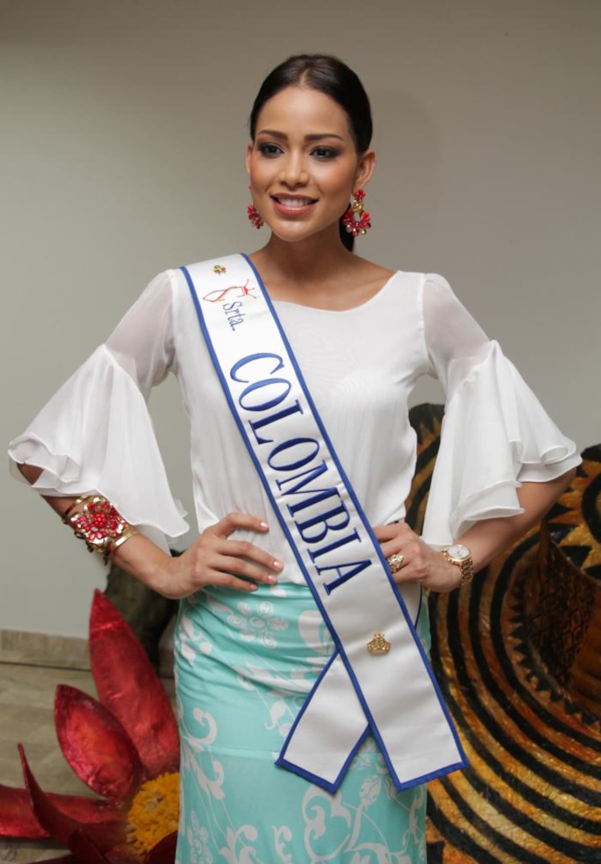 Jealisse Andrea Tovar Velásquez, señorita Colombia. MANUEL SANTIAGO PÉREZ/EL UNIVERSAL