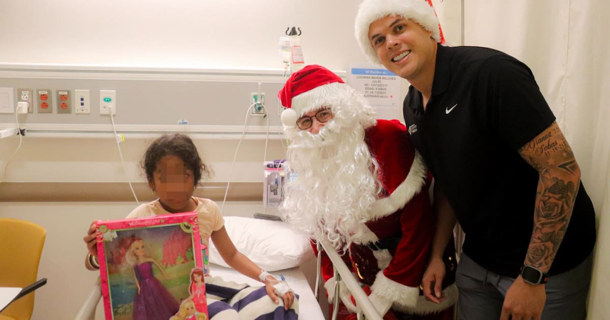 Jonrón de esperanza: el Grandes Ligas Giovanny Urshela llevó Navidad a niños hospitalizados