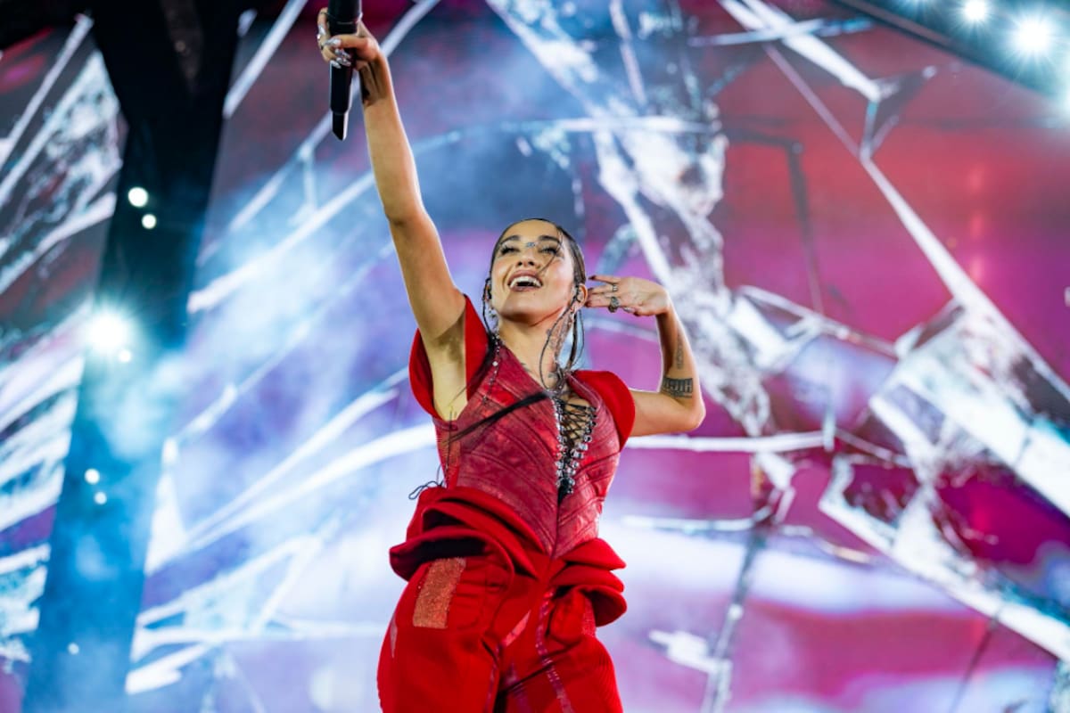 María Becerra hace historia, primera artista argentina tocando en River