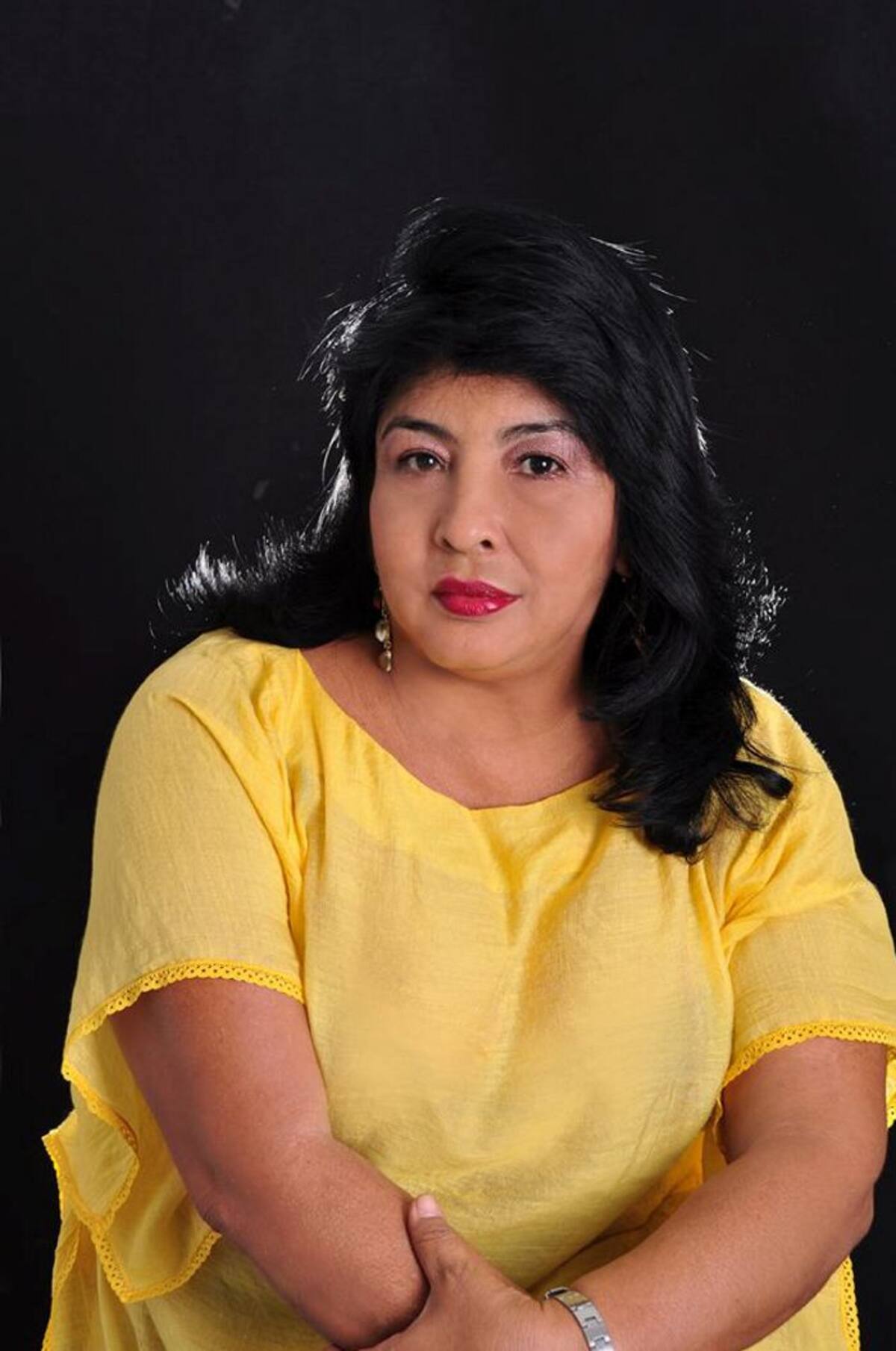Isabel Tavera Martínez, miembro de la Unión Sindical de Trabajadores de Hogares Comunitarios. EL UNIVERSAL