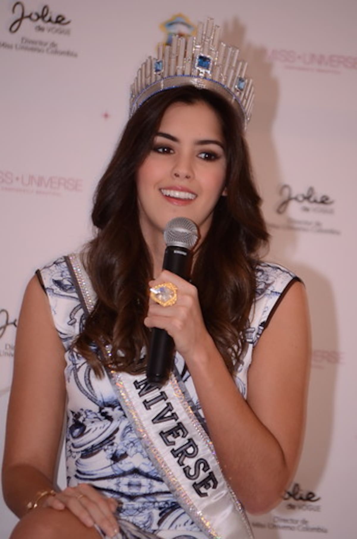Paulina Vega Dieppa, Miss Universo 2014 - 2015. Colprensa