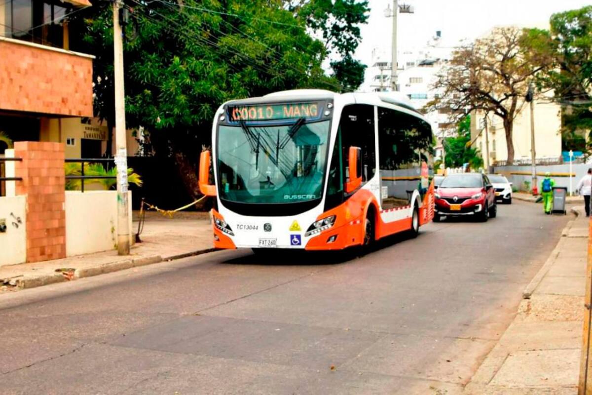 Estos son los desvíos provisionales de la ruta C001 de Transcaribe