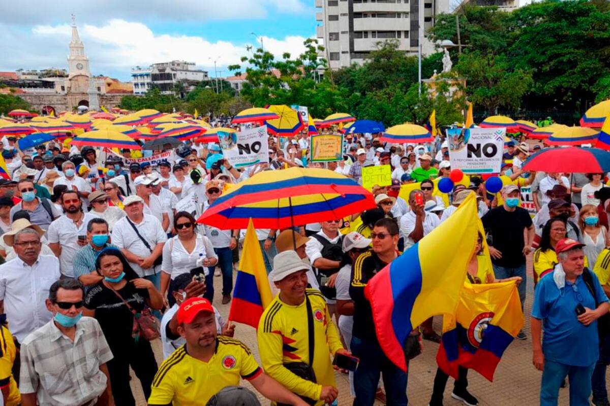 Recuerde: este miércoles habrá plantón en Cartagena contra el Gobierno Petro