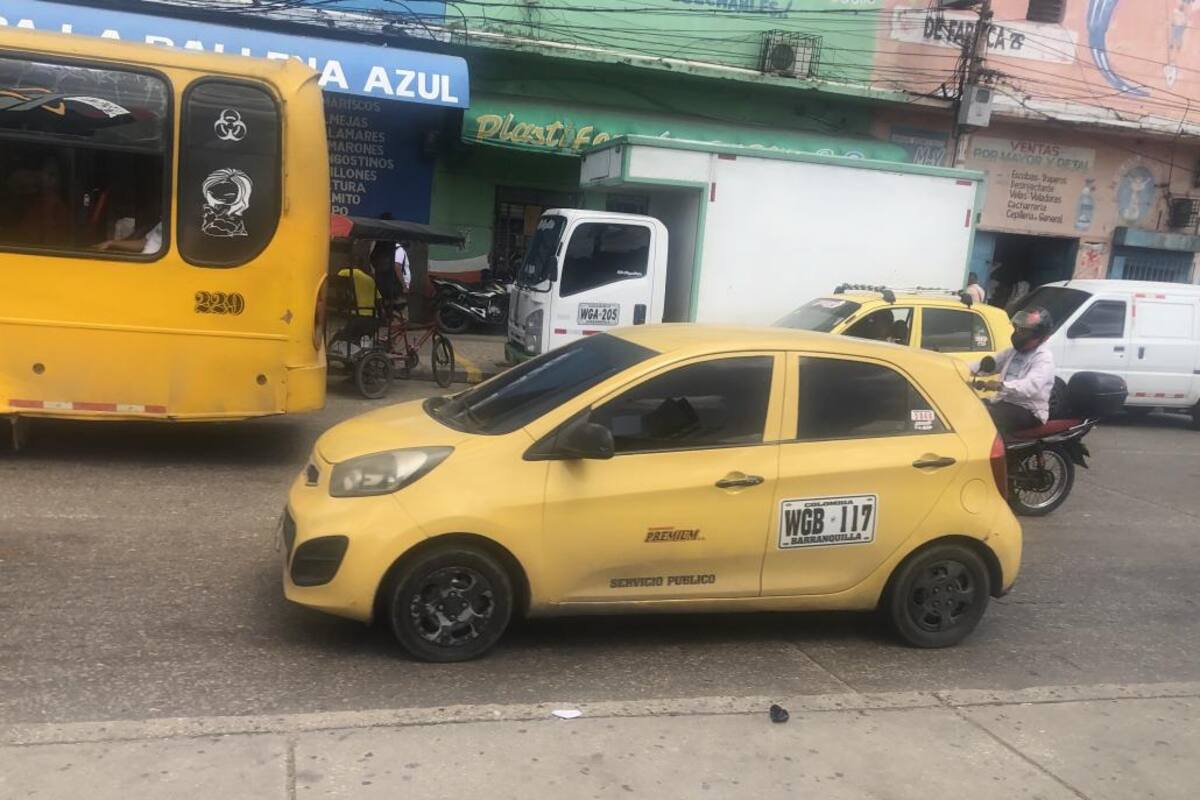 Aquí el pico y placa para taxis de esta semana en Barranquilla