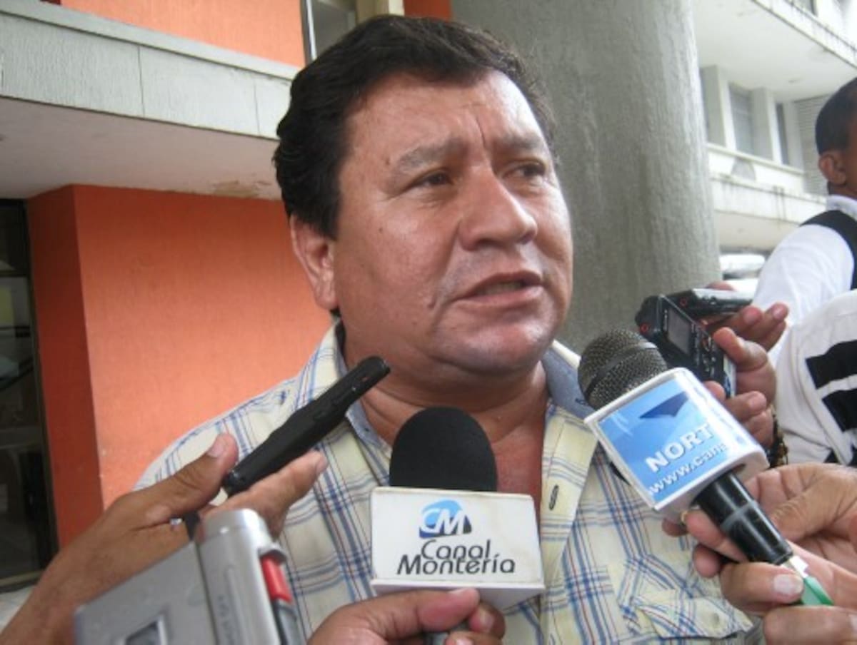 Ramón Barrios, líder de las comunidades afectadas.