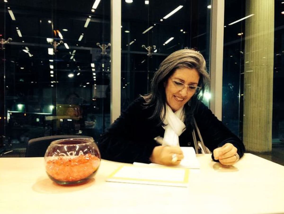 Iliana Restrepo Hernández presentó en la Feria del Libro de Bogotá su obra sobre Yurupary. Cortesía