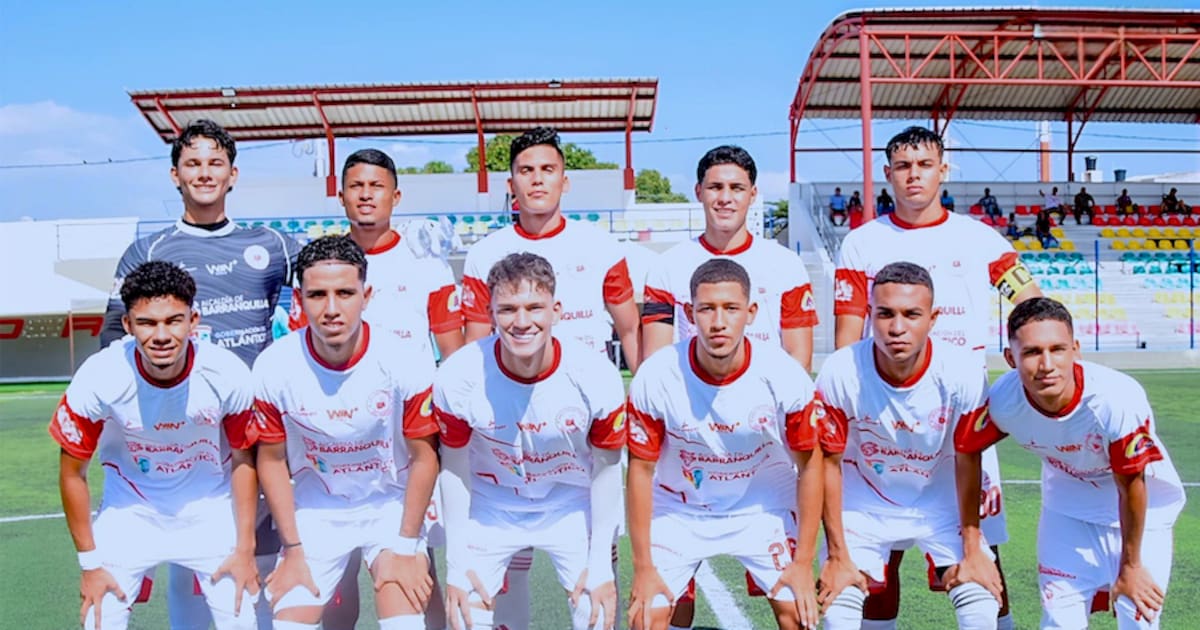 La Selección Atlántico se alista para la final del Nacional Sub-19 de Fútbol