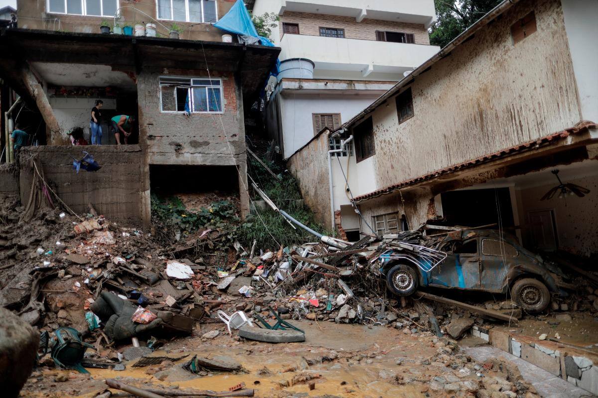 Se eleva a 35 muertos la cifra de víctimas por fuertes lluvias en Brasil