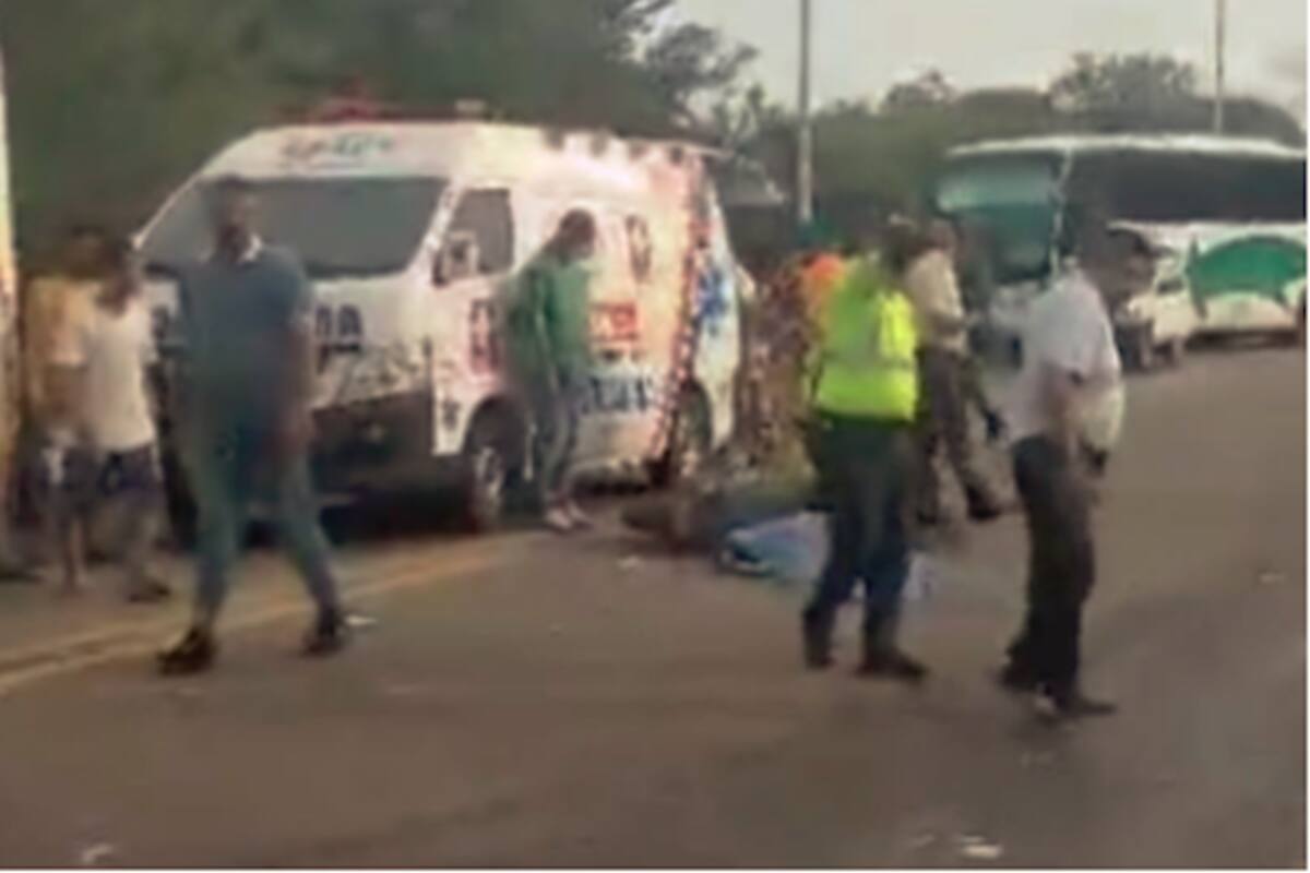 Hombre 69 años muerto y mujer de 62 herida, deja accidente en La Cordialidad