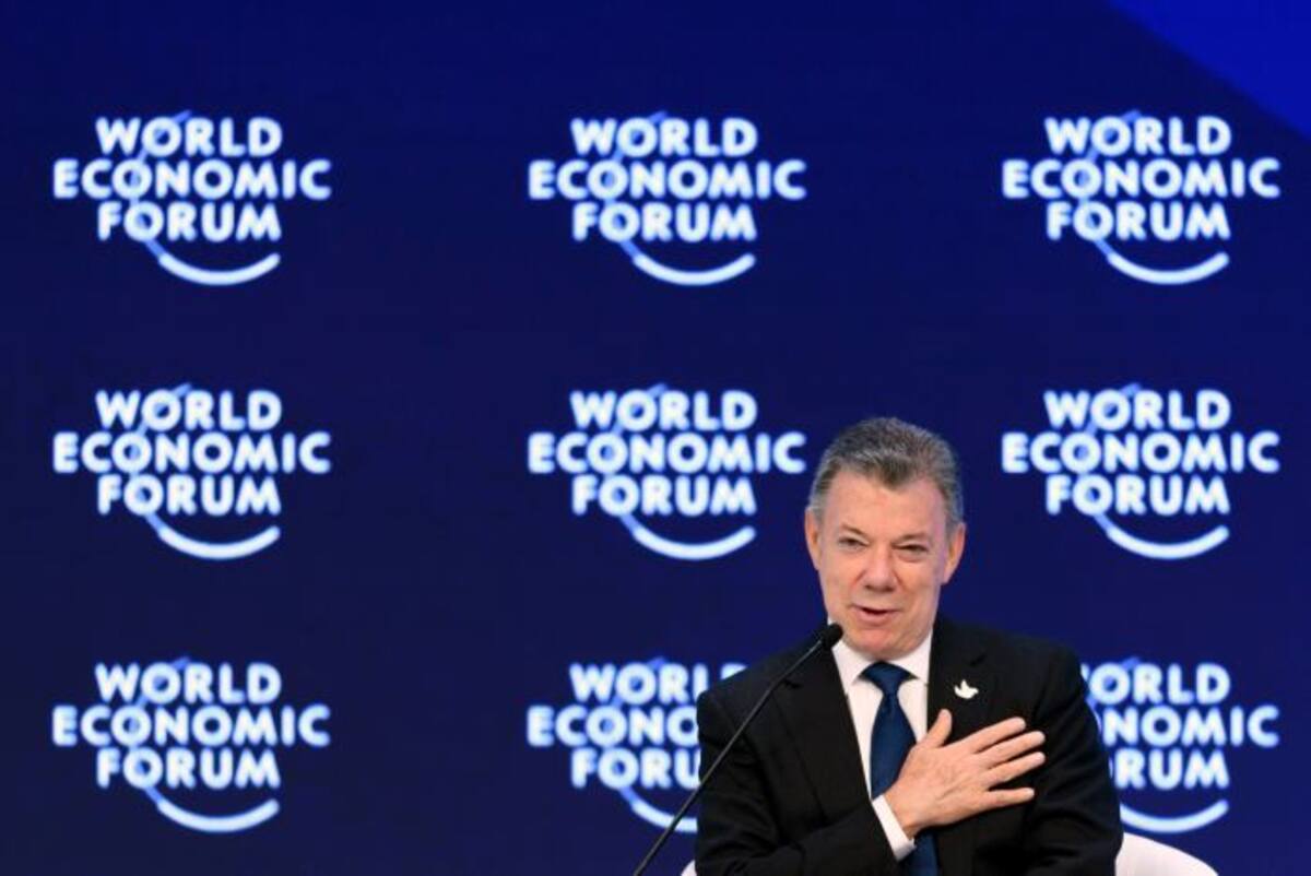 Juan Manuel Santos. AFP FABRICE COFFRINI