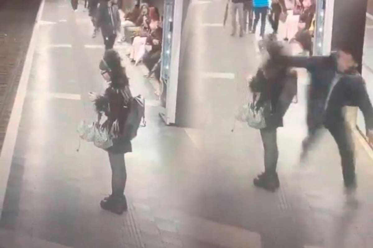 Video: hombre golpeó a mujeres en estación de metro; va a prisión
