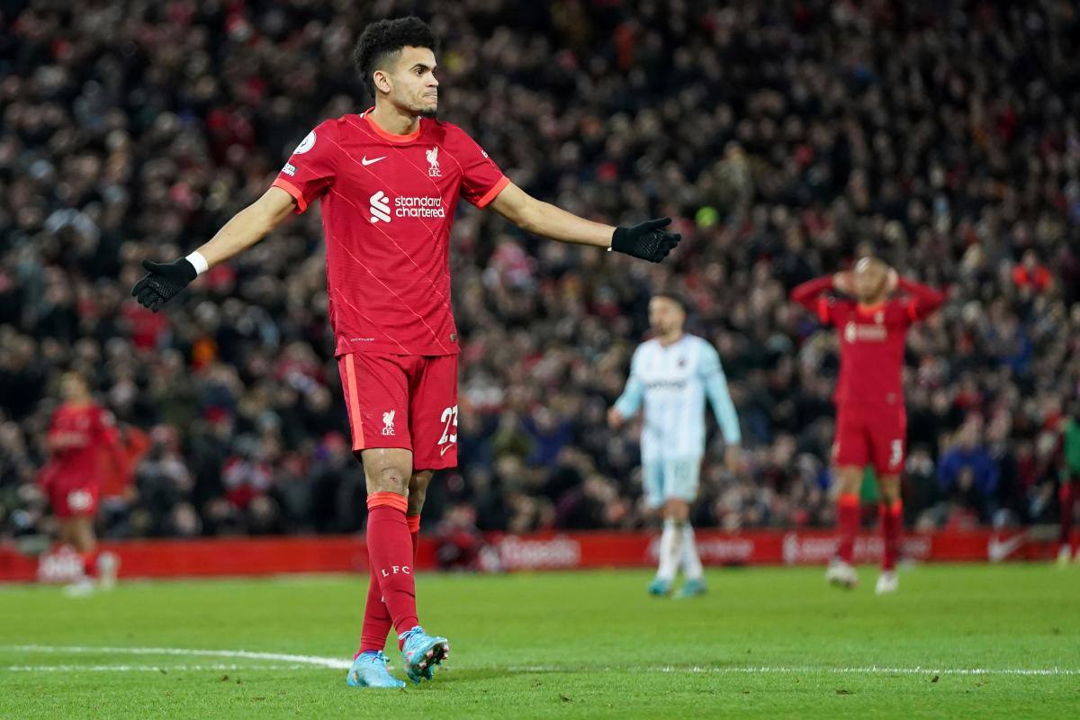 La hinchada habló: gol de Luis Díaz fue el mejor de febrero en Liverpool