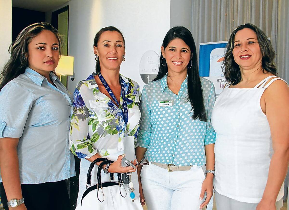 Mónica Guerrero, María Fernanda González, María Elsa Anaya y Araceli De La Rosa.