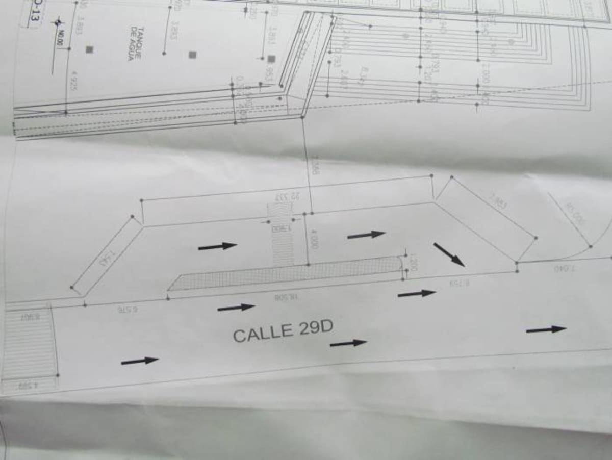 La construcción de la bahía de parqueo oscila entre 30 millones de pesos. cortesía