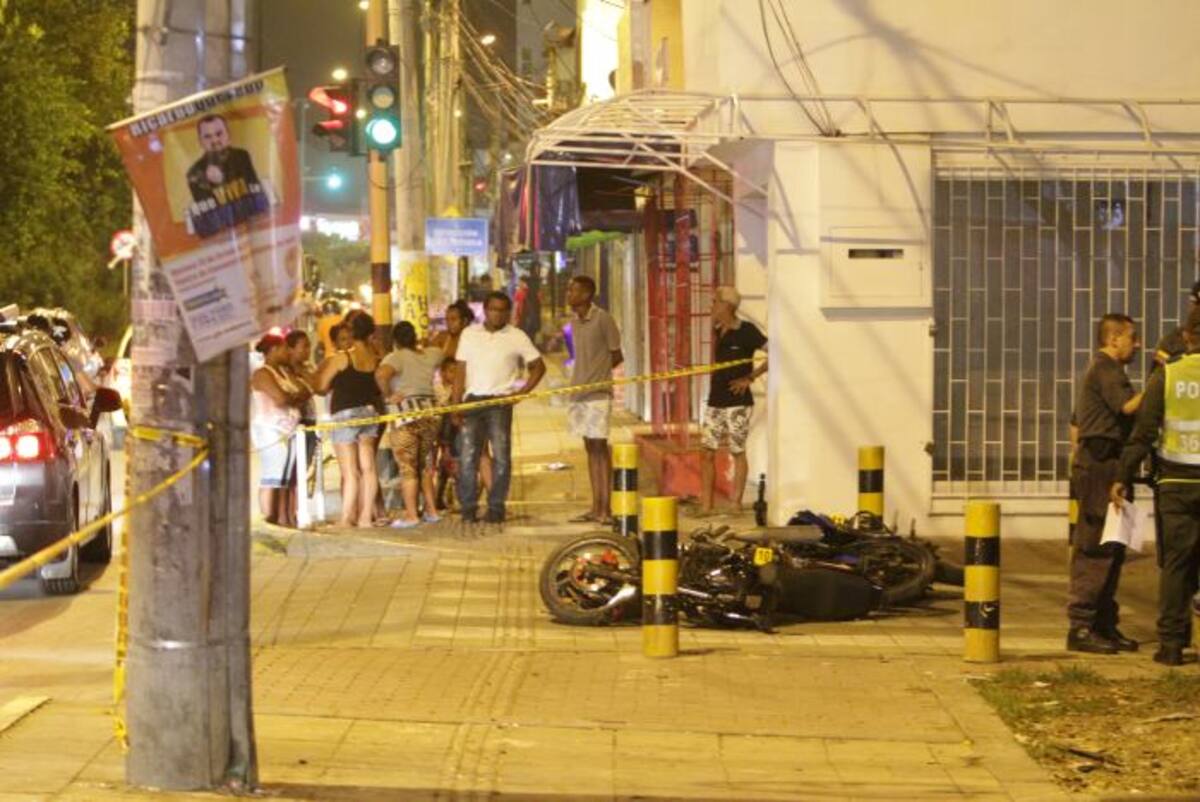 El hecho ocurrió a las 7:30 de la noche del domingo.