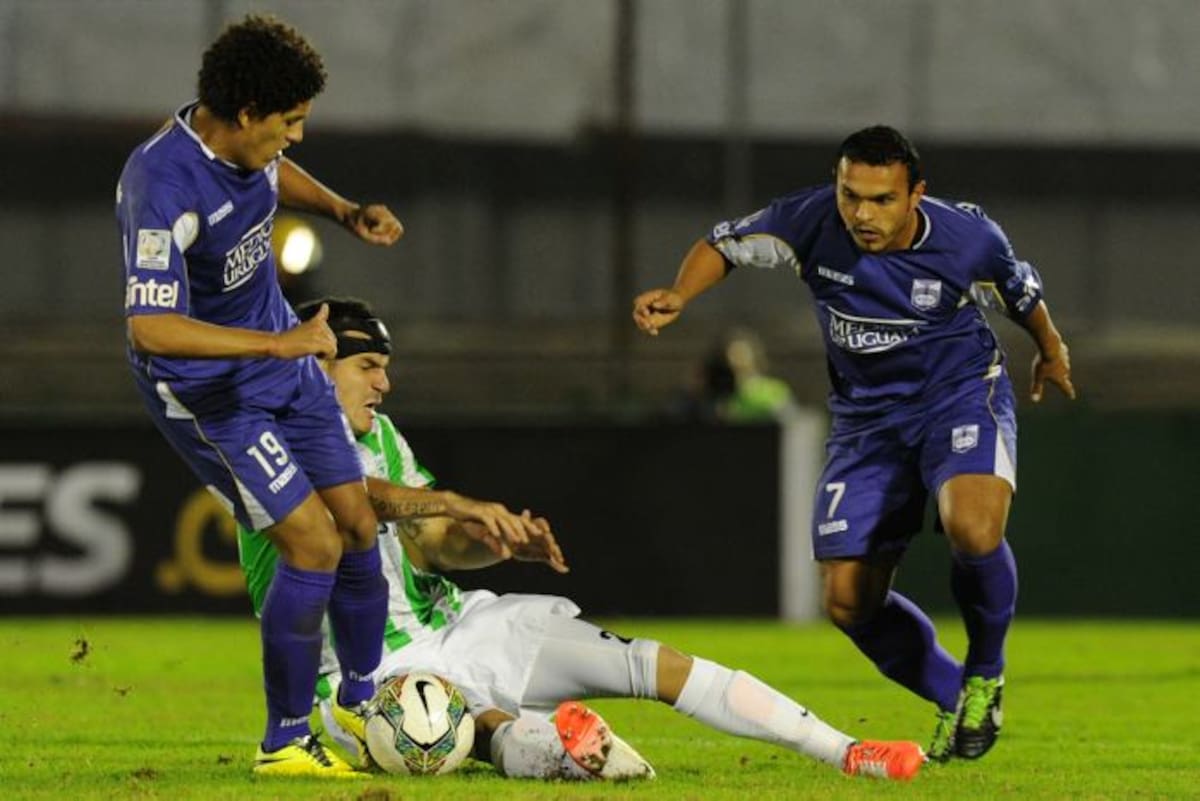 Nacional llegaba a Uruguay con un marcador adverso de 0-2. AFP