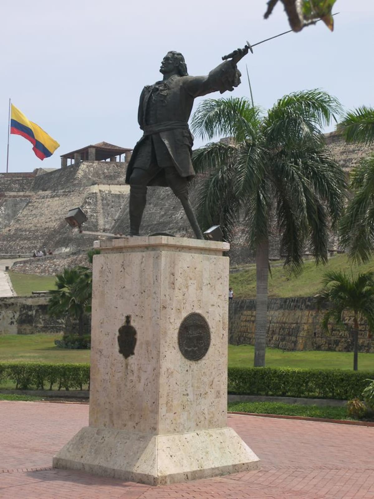 Monumento a Blas de Lezo en Cartagena. Archivo El Universal