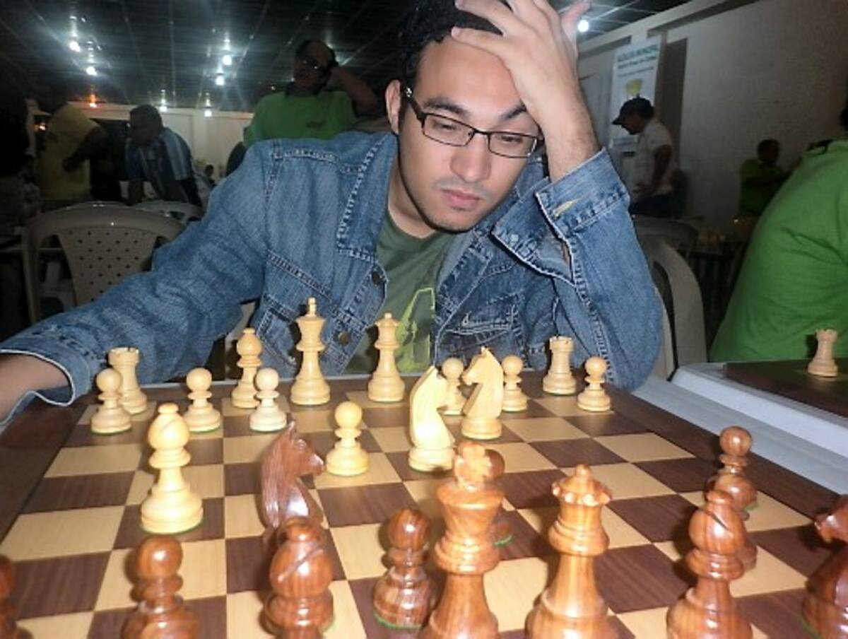 Ramiro Domínguez es el nuevo campeón del Ajedrez Departamental de Bolívar. CORTESÍA