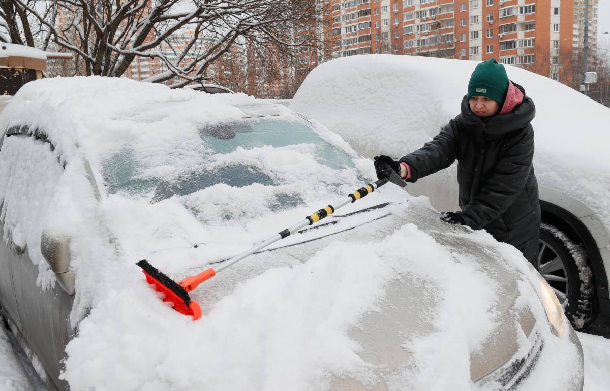 Fuertes nevadas azotan Rusia en los últimos días. //EFE