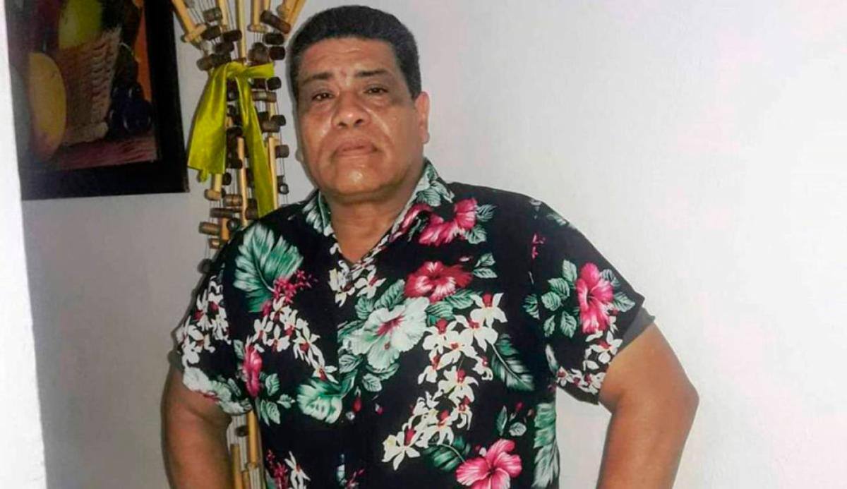 Arnold Ricardo, taxista que murió por coronavirus.