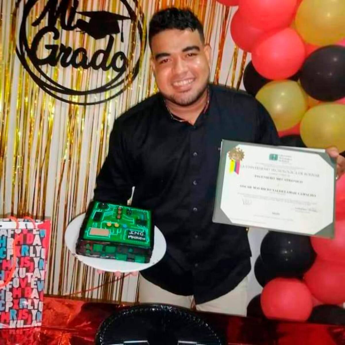 Óscar Valdelamar Camacho.
