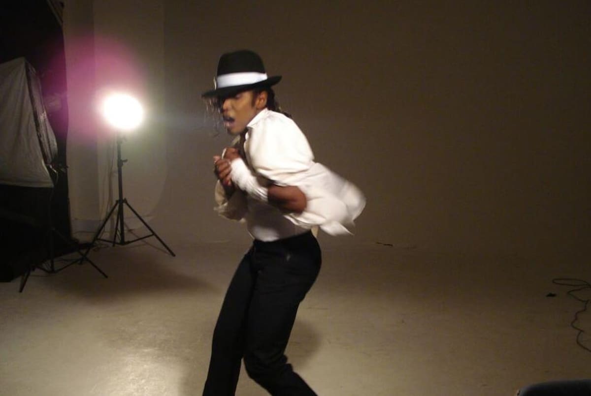 Nerú Martínez como Michael Jackson. INSTAGRAM