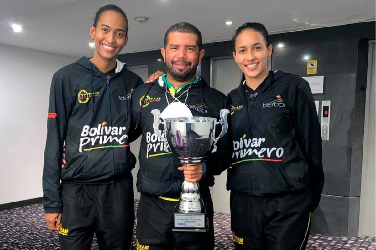 Jorge Cantillo y su gran aporte al voleibol femenino de Bolívar