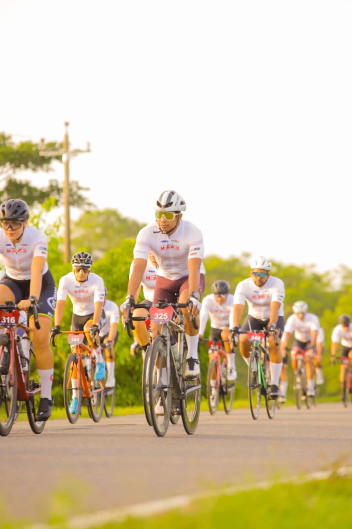 Rodaron de buena forma y disfrutaron de los paisajes y la belleza de Mompox. //Cortesía