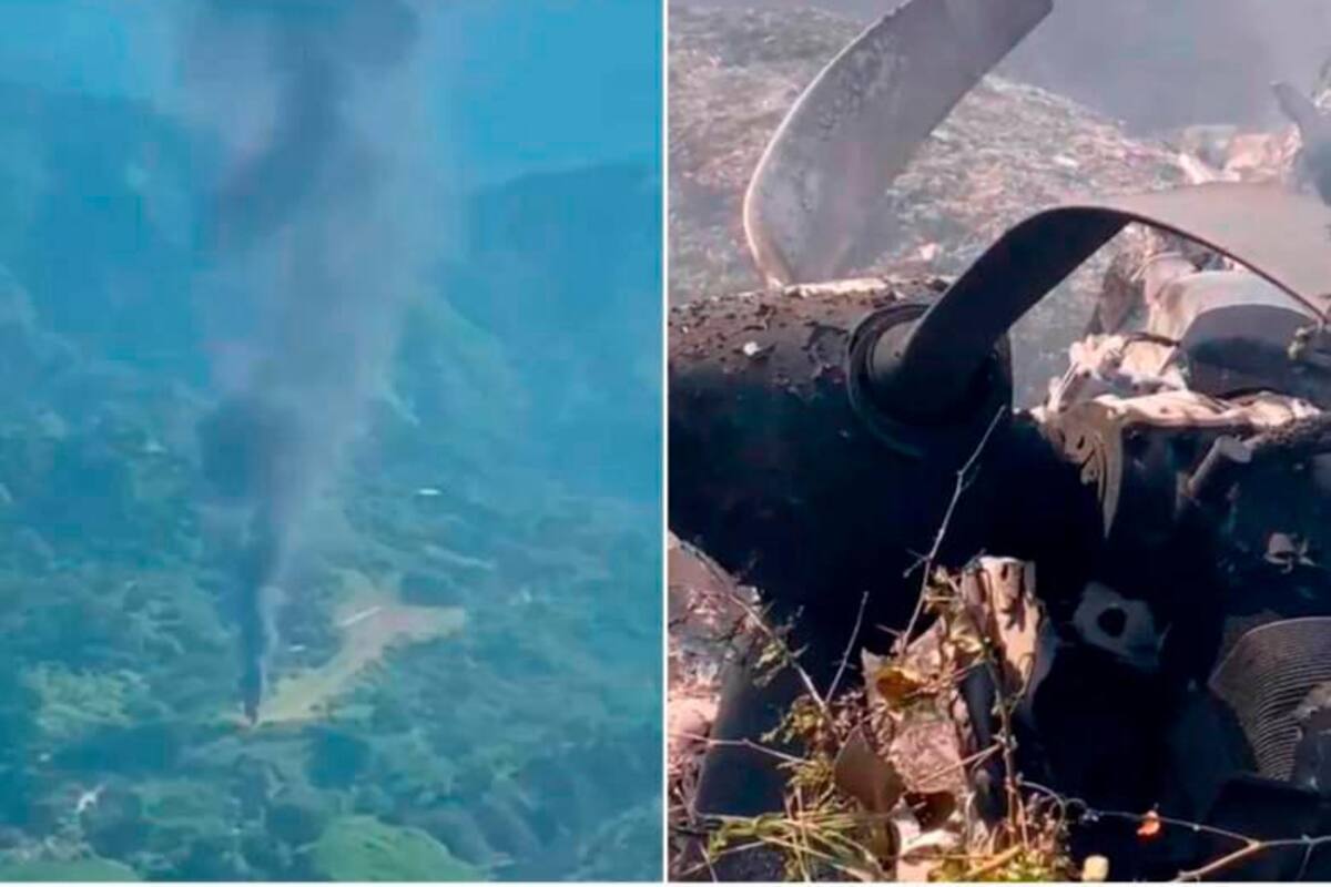 Video: choque de avionetas en México deja cinco muertos