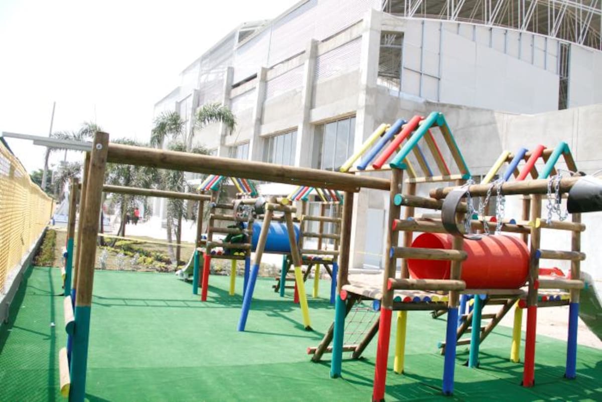 Un parque para que los niños también puedan divertirse. Oscar Díaz/ El Universal