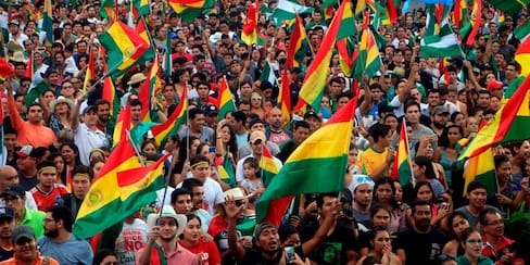 La renuncia de Morales deja un vacío de poder en Bolivia