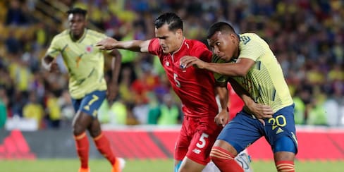Colombia, con Wílmar Barrios y Roger Martínez de titulares en la era Queiroz