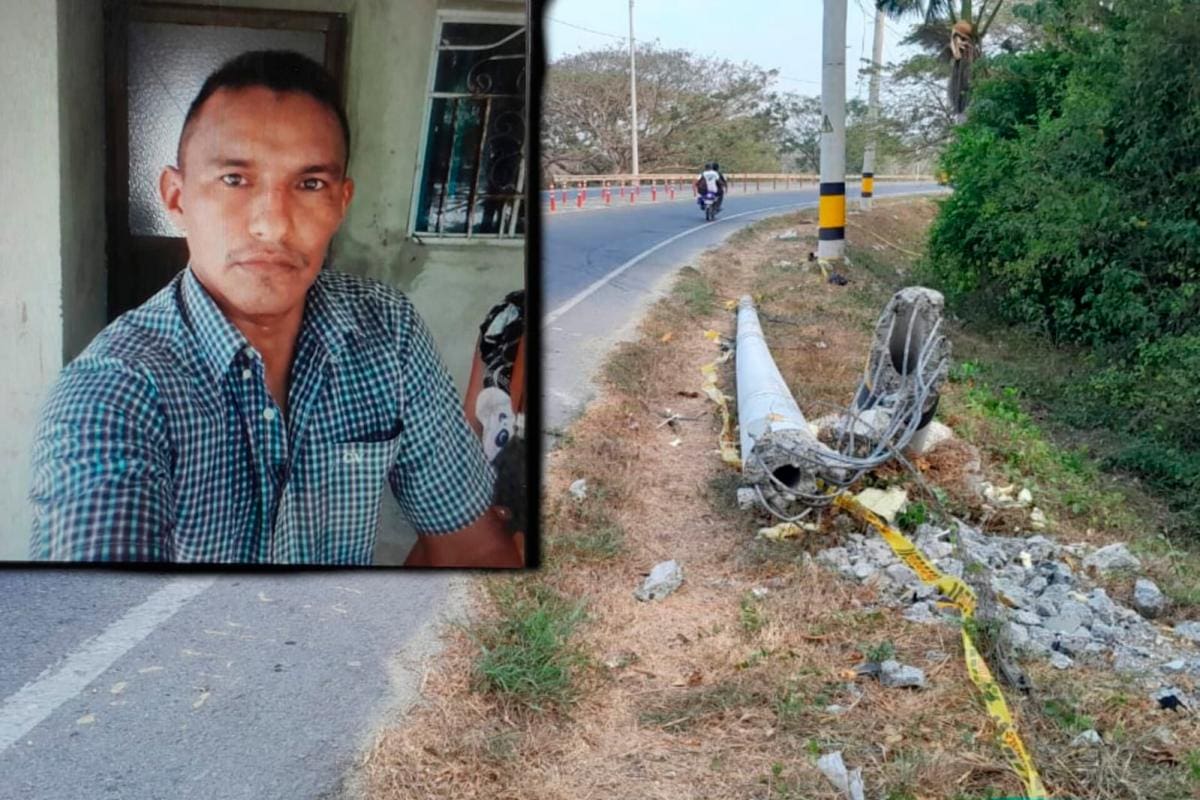 “Salió a hacer mercado”: albañil iba en moto y furgón lo arrolló y lo mató