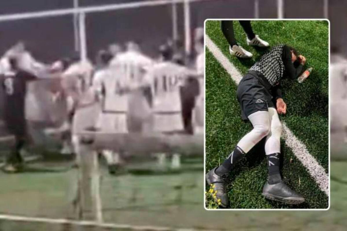 Video: futbolista colombiano en estado de coma después de una golpiza