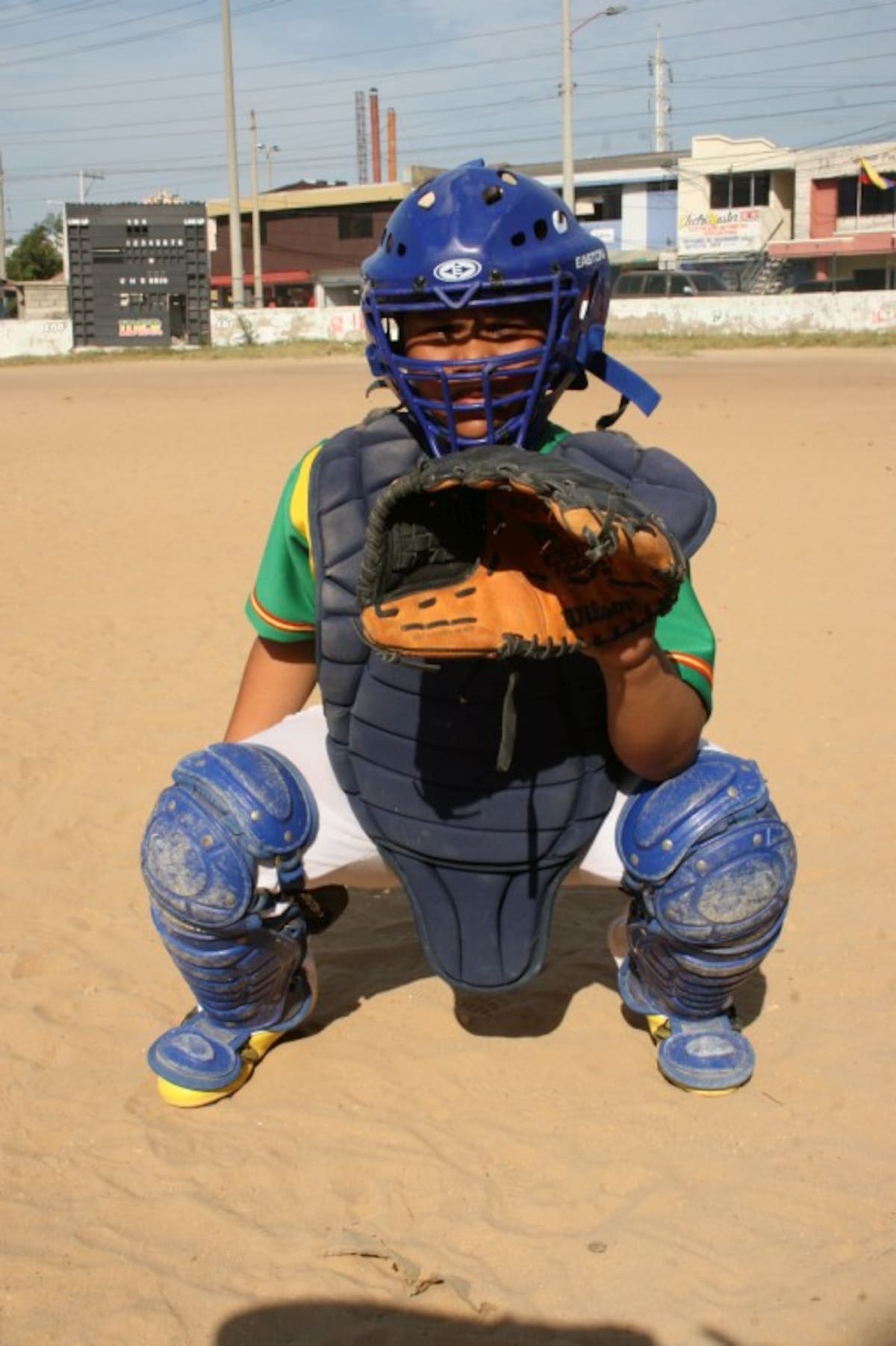 Jesús Villalobos desde niño le gusto ser receptor. Luis Aparicio / El Universal /