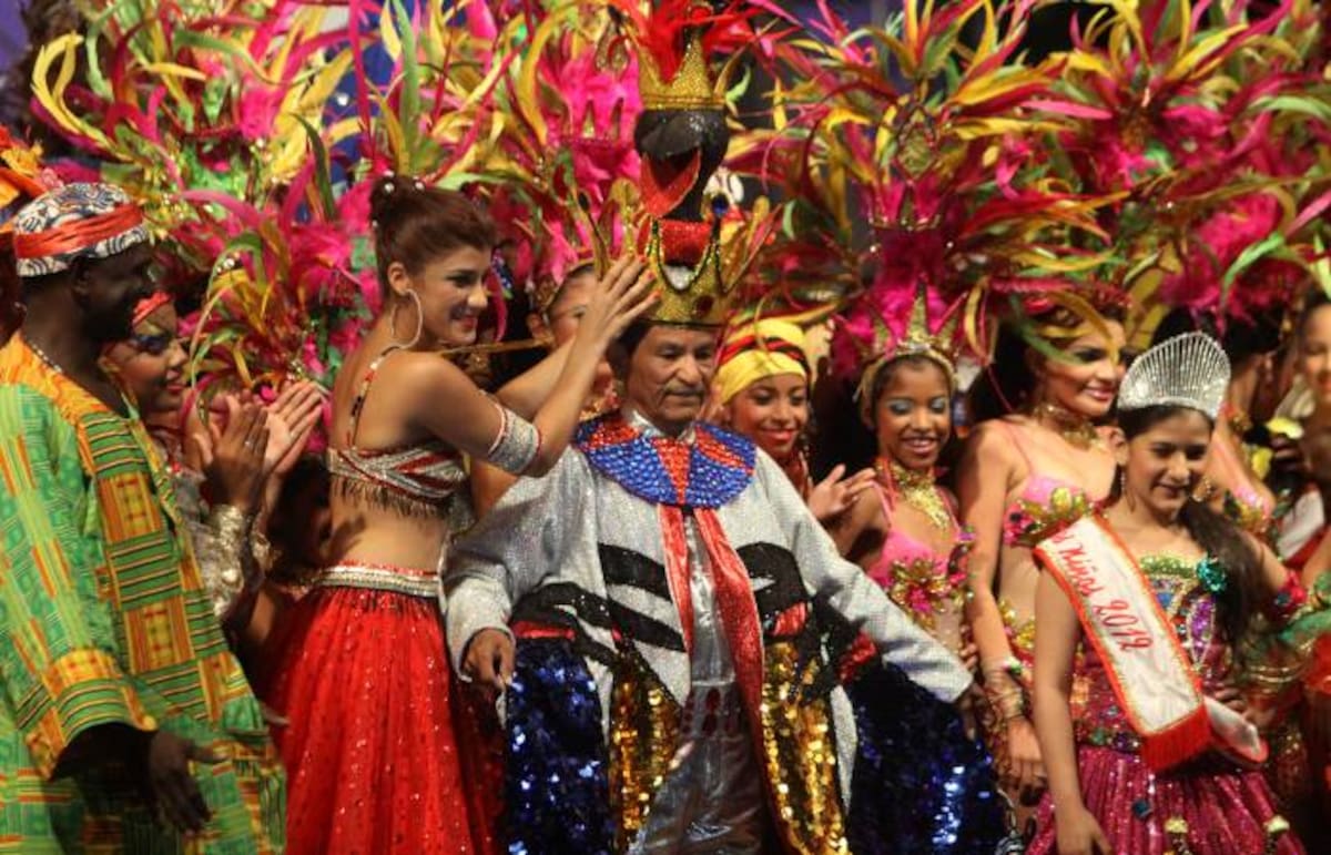 El Carvala de Barranquilla 2012 ya tiene a su Rey Momo. Rafael Polo - Cortesía QHubo Barranquilla-