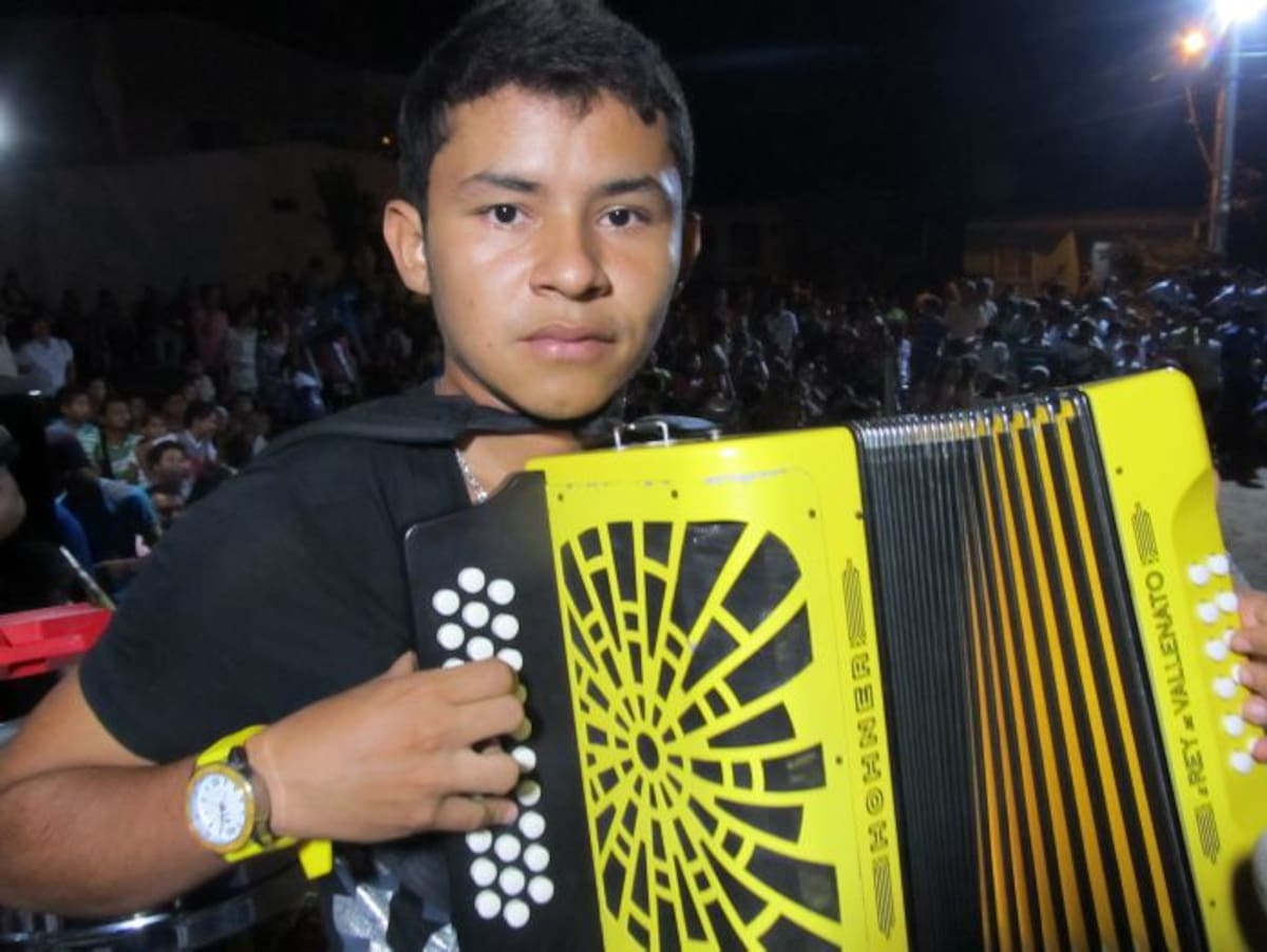 Mario Bravo, acordeonero CORTESÍA