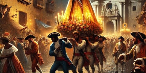 Historia de los fandangos en las fiestas de la Virgen de la Candelaria