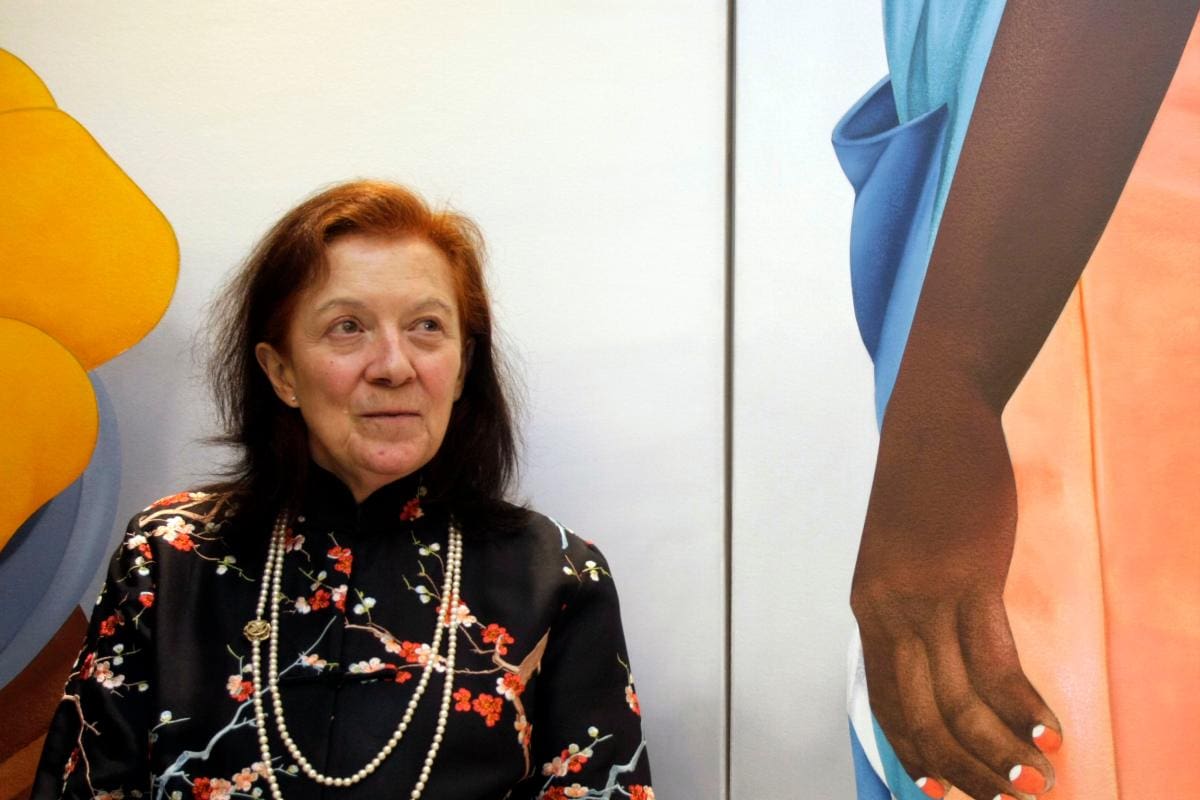 Ana Mercedes Hoyos expone sus pinturas en el Calendario Propal 2022