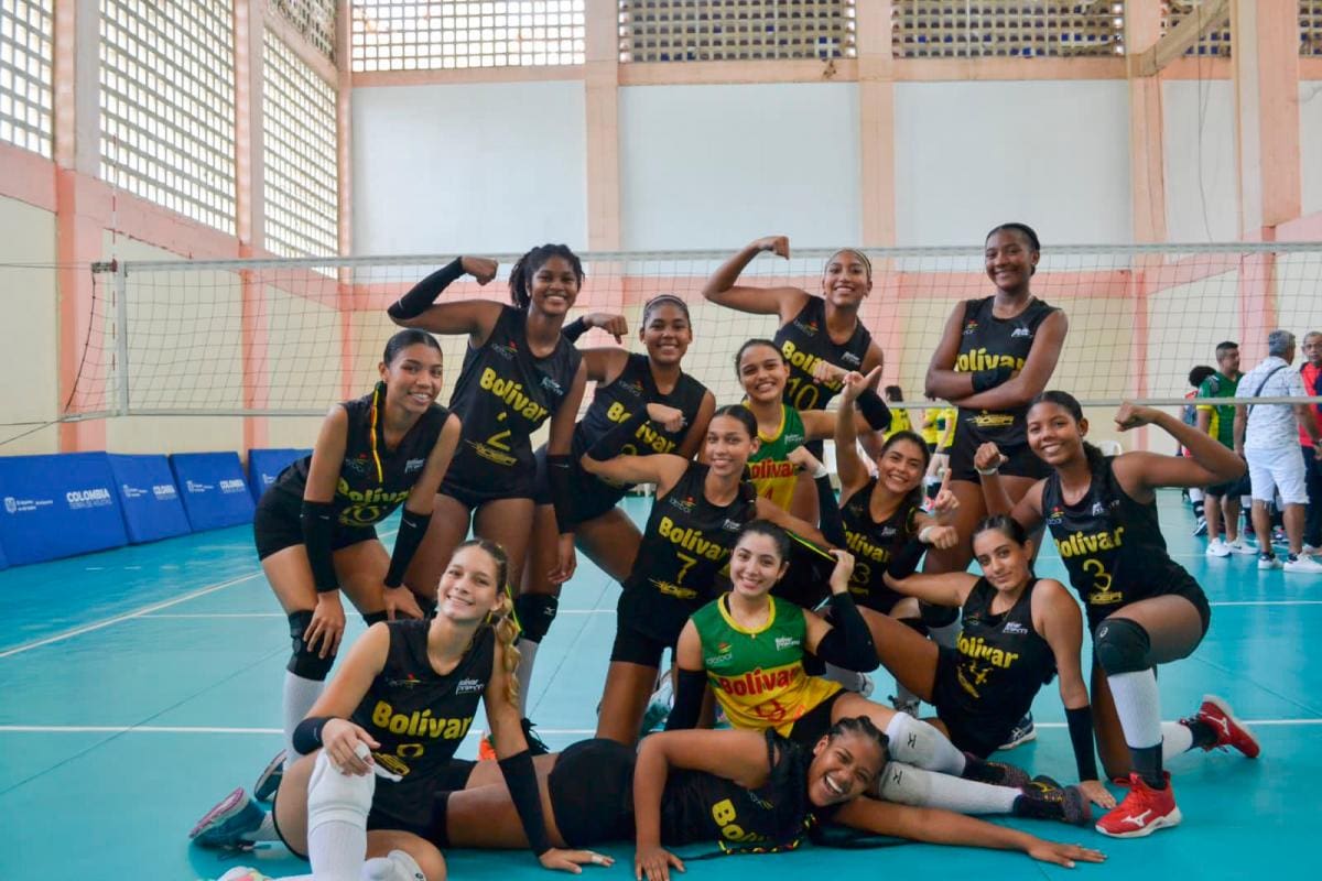 Voleibol de Bolívar, con presente y futuro ilusiona bastante