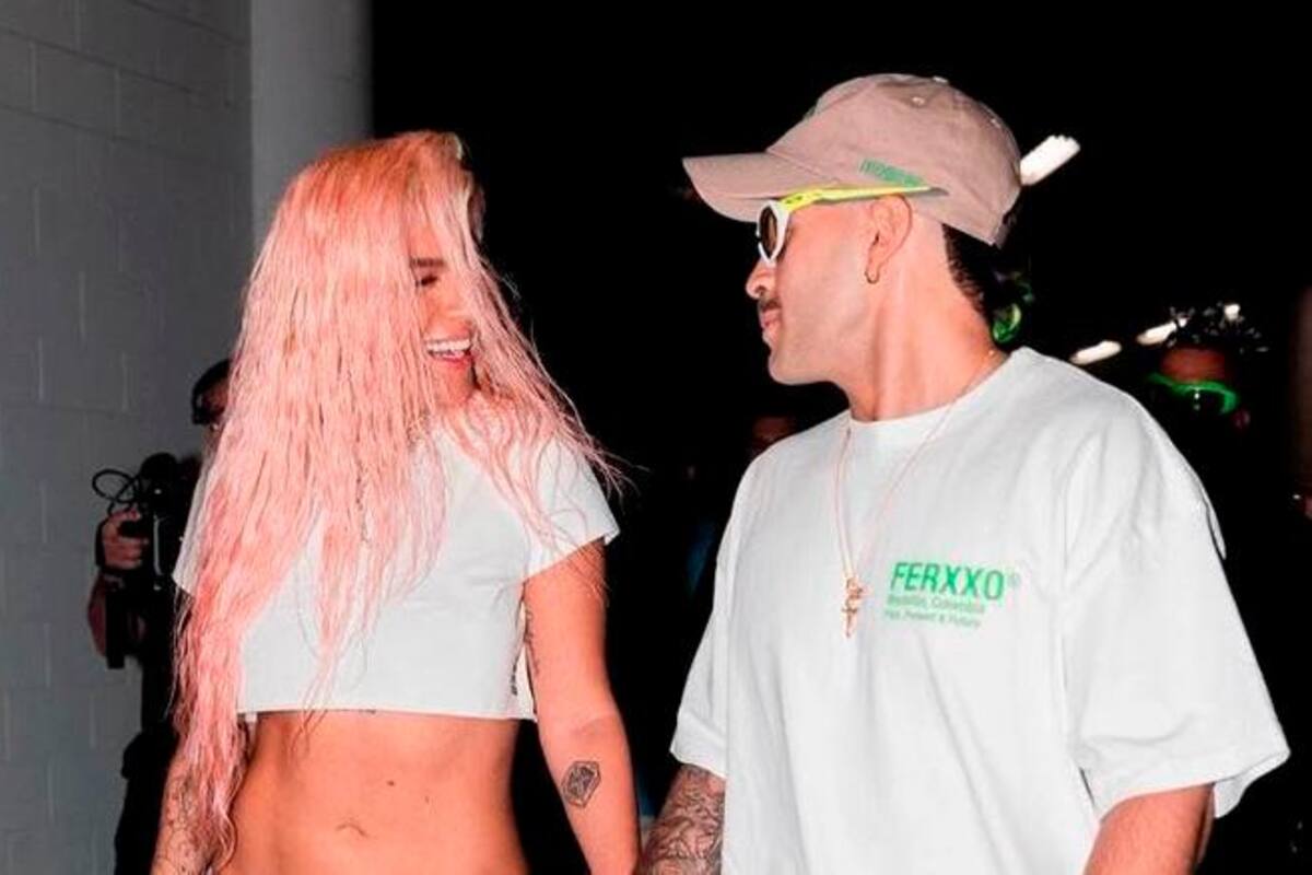 Karol G y Feid confirman noviazgo con fotos agarrados de la mano