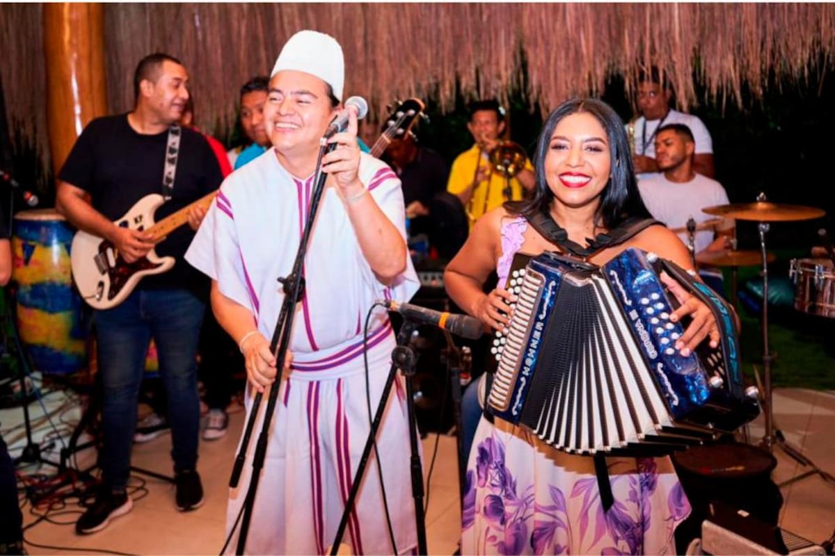 La reina del Festival Vallenato se une al artista nativo Kandymaku