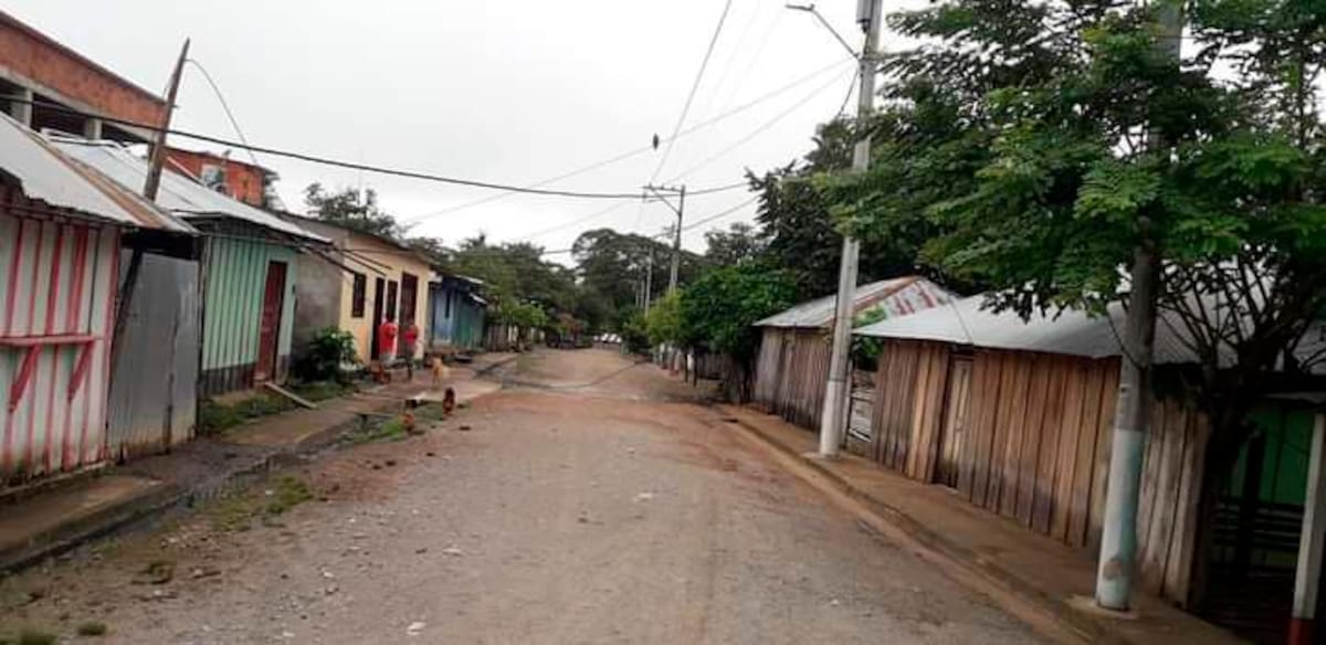 Santa Elena, corregimiento de Norosí, sur de Bolívar.