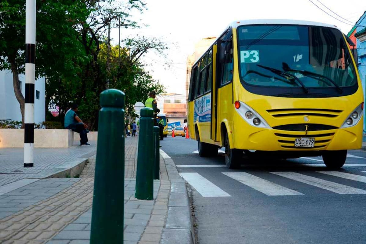 Levantan paro de transporte público en Montería