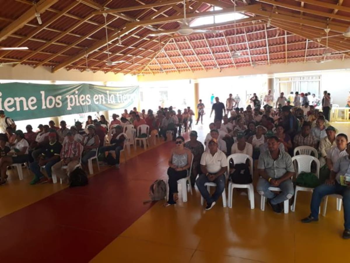 La oficialización de la zona de reserva se realizó esta semana en El Guamo. / lila leyva villarreal