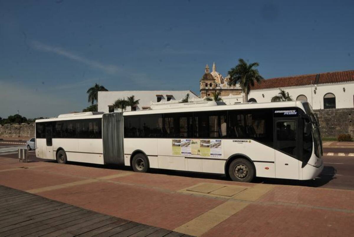 Los buses de Transcaribe estarán en operación de 5 de la mañana a 11 de la noche. Cortesía